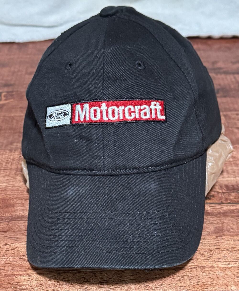 Helm Ford Motorcraft Black StrapBack Baseball Dad Hat